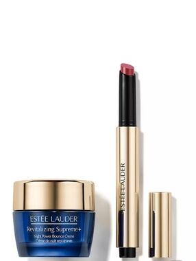 Estee Lauder Revitalizing Supreme+ Cream & Glossstick Lip Gloss Melted Rose